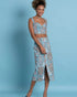 Iraida Ethereal - Capri Jeans Top & Skirt Set